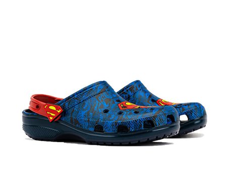 Crocs Superman Classic Clog Erkek Terliği 211131-90HÇok Renkli