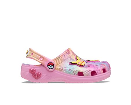 Crocs Pikachu Pink Cls Clg K Çocuk Terliği 211229-90HÇok Renkli
