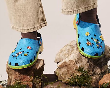 Crocs Super Mario Core Cls Clg Unisex Terlik 212138-90HÇok Renkli