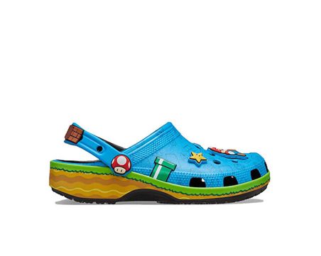Crocs Super Mario Core Cls Clg K Çocuk Terliği 212139-90HÇok Renkli