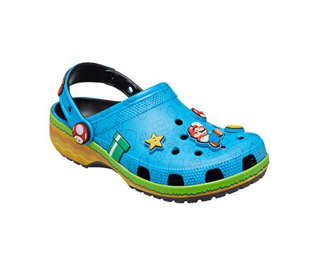 Crocs Super Mario Core Cls Clg K Çocuk Terliği 212139-90HÇok Renkli