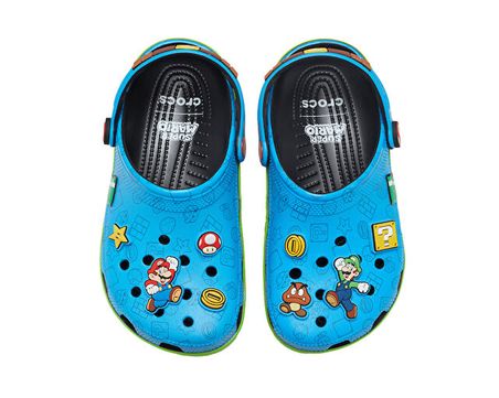 Crocs Super Mario Core Cls Clg K Çocuk Terliği 212139-90HÇok Renkli