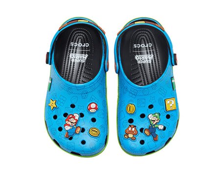 Crocs Super Mario Core Cls Clg K Çocuk Terliği 212139-90HÇok Renkli