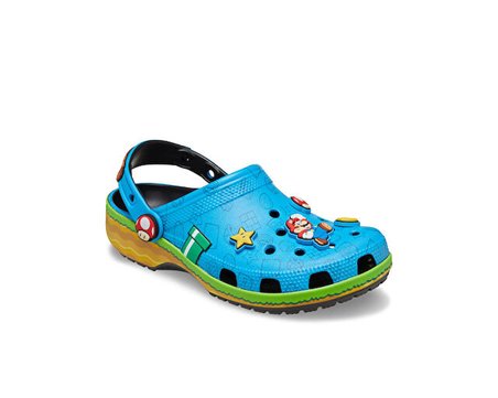 Crocs Super Mario Core Cls Clg T Çocuk Terliği 212140-90HÇok Renkli