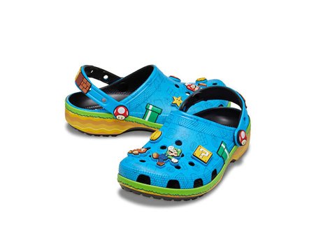 Crocs Super Mario Core Cls Clg T Çocuk Terliği 212140-90HÇok Renkli