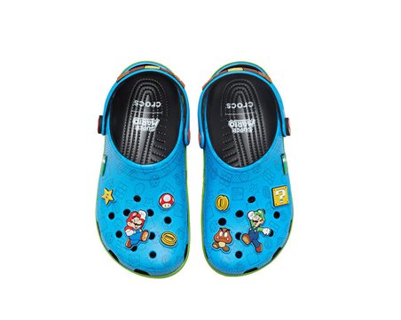 Crocs Super Mario Core Cls Clg T Çocuk Terliği 212140-90HÇok Renkli