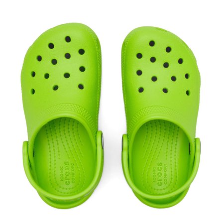 Classic Clog Çocuk Yeşil Günlük Stil Terlik 206991_30T