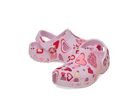 Crocs Classic Vday Clog T Çocuk Terliği 209755-7CIPembe