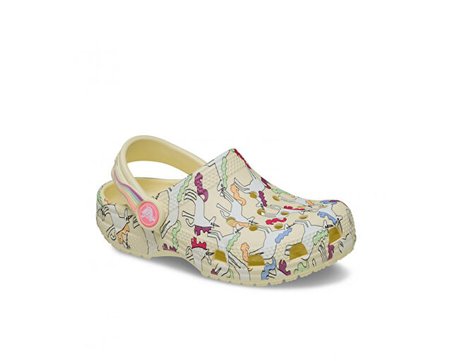 Crocs Classic Unicorn Graphic Clog T Çocuk Terliği 212515-7CJSarı