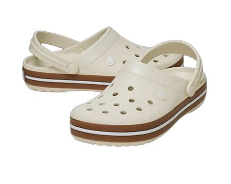 Crocs Crocband Gum Clog Unisex Terlik 212756-2MDBeyaz
