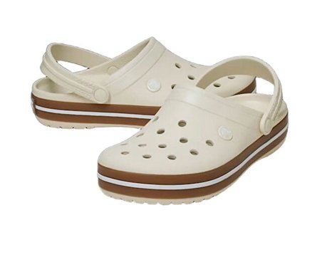 Crocs Crocband Gum Clog Unisex Terlik 212756-2MDBeyaz