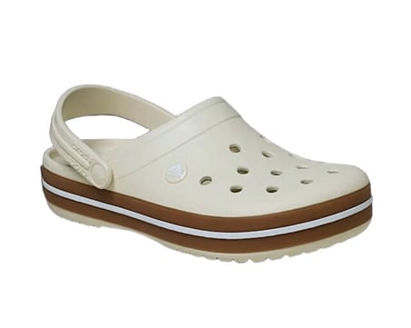 Crocs Crocband Gum Clog Unisex Terlik 212756-2MDBeyaz