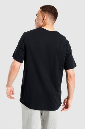 Nike Sportswear Club Men's T-Shirt Erkek Pamuklu Tişört Siyah