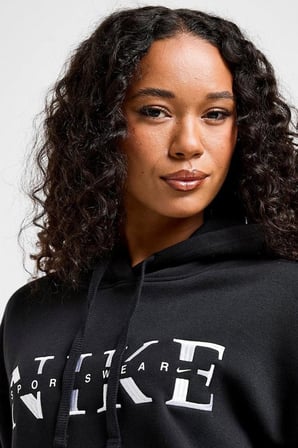 Nike Sportswear Phoenix LS Top Sweatshirt Blue Kadın Sweatshirt Siyah