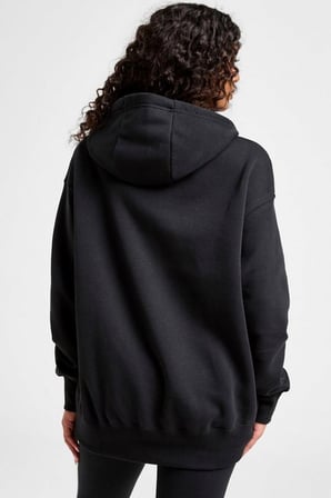 Nike Sportswear Phoenix LS Top Sweatshirt Blue Kadın Sweatshirt Siyah