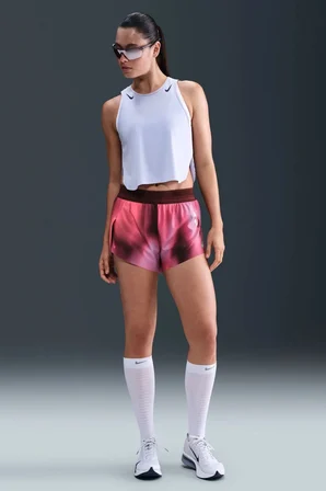 Nike AeroSwift Faith Kipyegon Dri-FIT MR 3" Womens Running Short Cepli Kadın Koşu Şortu Pembe