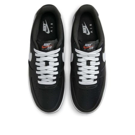 Nike Air Force 1 07 LV8 AF1 Leather Unisex Sneaker Hakiki Deri Günlük Spor Ayakkabı Siyah