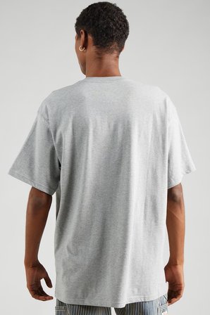 Nike Sportswear M90 Vintage Stirrup Loose Fit T-Shirt Baskılı Erkek Bol Kesim Tişört Gri