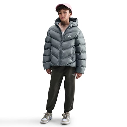 Nike K NSW TF ADP PUFFER Gri Erkek Çocuk Mont HQ4976-084