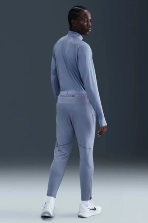 Nike Dri Fit Knit Running Trousers Pant.Erkek Antreman Koşu Eşofman Altı Mavi