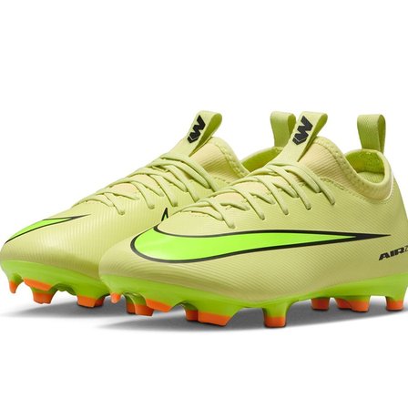 Nike Zoom Vapor 16 Academy FG/MG Kids Football Shoes Çocuk Çoklu Zemin Kramponu Fıstık Yeşili