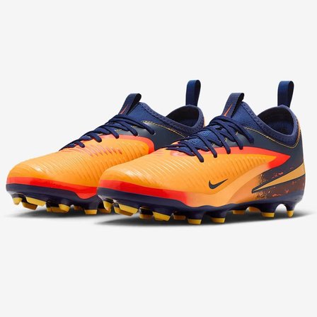 Nike Phantom 6 low Academy Erling Haaland Kids Football Shoes Çocuk Çoklu Zemin Kramponu Turuncu