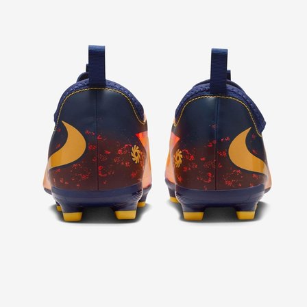 Nike Phantom 6 low Academy Erling Haaland Kids Football Shoes Çocuk Çoklu Zemin Kramponu Turuncu