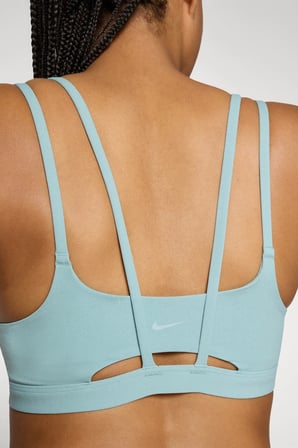 Nike Zenvy Strappy Padded Womens Bra Pedli Kadın Spor Sütyeni Yeşil
