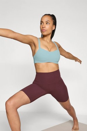 Nike Zenvy Strappy Padded Womens Bra Pedli Kadın Spor Sütyeni Yeşil