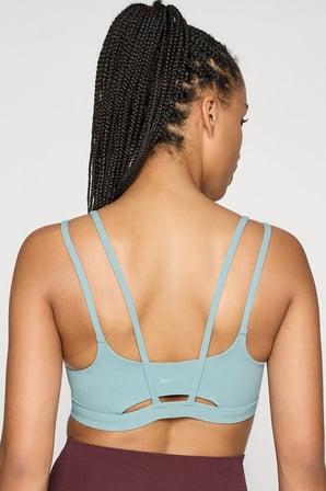 Nike Zenvy Strappy Padded Womens Bra Pedli Kadın Spor Sütyeni Yeşil