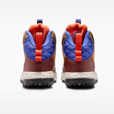 Nike Terrascout Leather Sneaker Hakiki Deri Bilekli Reflektörlü Günlük Spor Ayakkabı Kahverengi