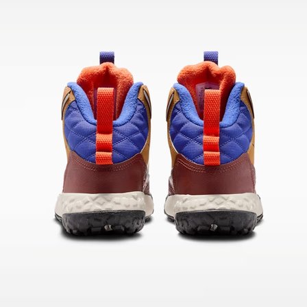 Nike Terrascout Leather Sneaker Hakiki Deri Bilekli Reflektörlü Günlük Spor Ayakkabı Kahverengi