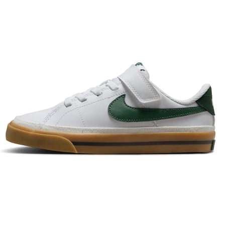 Nike Court Legacy PSV Leather Kids Sneaker Hakiki Deri Günlük Çocuk Spor Ayakkabı Beyaz
