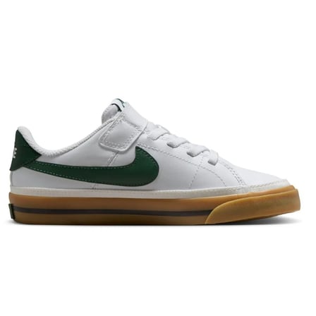 Nike Court Legacy PSV Leather Kids Sneaker Hakiki Deri Günlük Çocuk Spor Ayakkabı Beyaz