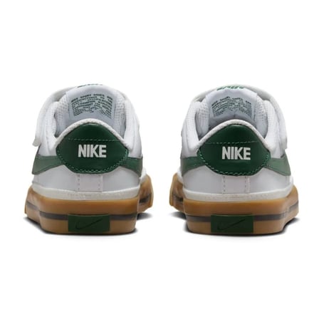 Nike Court Legacy PSV Leather Kids Sneaker Hakiki Deri Günlük Çocuk Spor Ayakkabı Beyaz