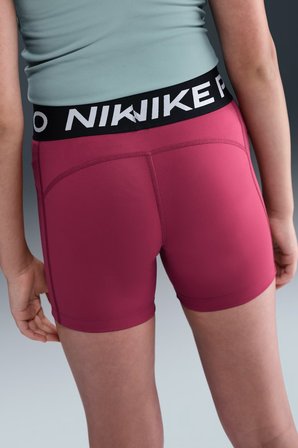 Nike Pro Dri Fit Girl's 2 inch Shorts Kız Çocuk Tayt Şort Kırmızı