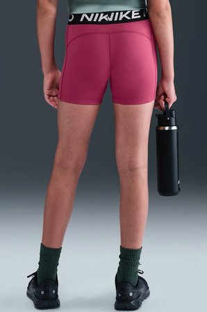 Nike Pro Dri Fit Girl's 2 inch Shorts Kız Çocuk Tayt Şort Kırmızı