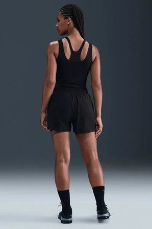 Nike Dri Fit Cropped Tank Top Kadın Antreman Crop Atlet Siyah