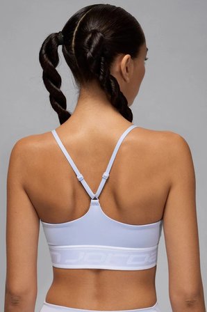 Nike Jordan Support Indy Logo Women's Bra Kadın Açık Mavi