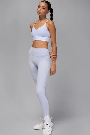 Nike Jordan Support Indy Logo Women's Bra Kadın Açık Mavi