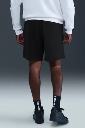 Nike Giannis Fleece 8" Mens Short Erkek Fransız Havlu Kumaş 20 cm Şort Siyah