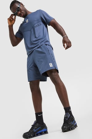 Nike Air Max Men's Woven Dri Fit Short Erkek Antrenman Şortu Mavi