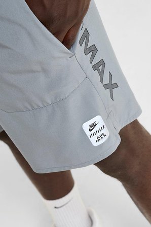 Nike Air Max Men's Woven Dri Fit Short Gray Erkek Antrenman Şortu Gri