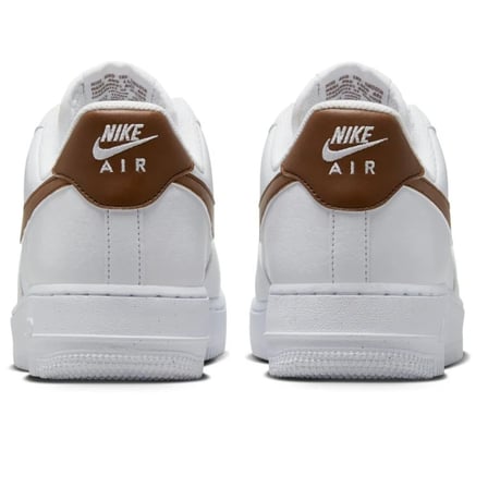 Nike Air Force 1 07 AF1 Next Nature Womens Sneaker Kadın Günlük Spor Ayakkabı Beyaz-Kahverengi