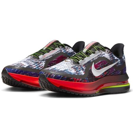 Nike Air Zoom Pegasus Premium 'Multi Pixel'Mens Running Shoes Reflektörlü Erkek Koşu Yürüyüş Ayakkabısı Mavi Kırmızı 