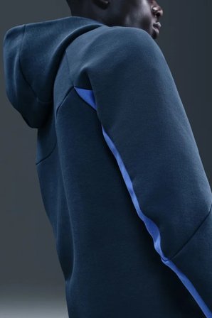 Nike Tech Fleece Full Zip Windrunner Hoodie Kapüşonlu Unisex Sweatshirt Lacivert
