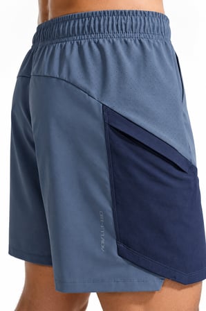 Nike Pro Dri Fit ADV 6 Mens Training Short Blue Erkek Antreman Şortu Mavi