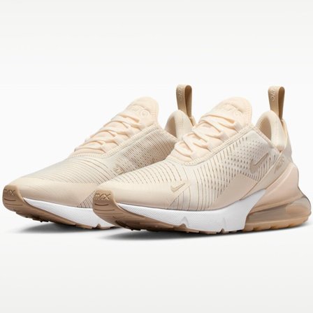 Nike Air Max 270 Womens Sneaker Cream Kadın Günlük Spor Ayakkabı Krem