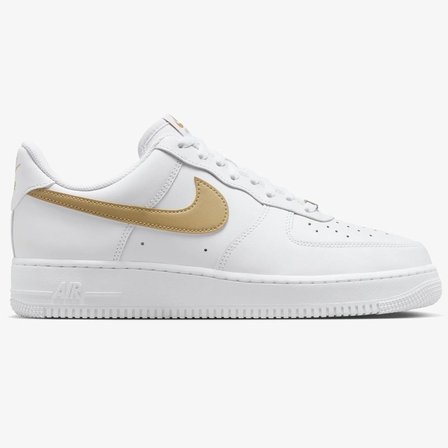 Nike Air Force 1 '07 AF1 Leather White Sneaker Hakiki Deri Erkek Günlük Spor Ayakkabı Beyaz