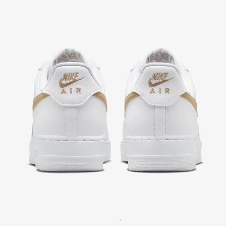 Nike Air Force 1 '07 AF1 Leather White Sneaker Hakiki Deri Erkek Günlük Spor Ayakkabı Beyaz